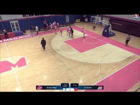 Kvalitetna liga U15/ PIONIRI Banjica Mega - As Basket