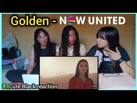 🇧🇷 Cute Black Reagindo a [ NOW UNITED Golden official MusicVideo] ##reaction #nowunited #uniters #br