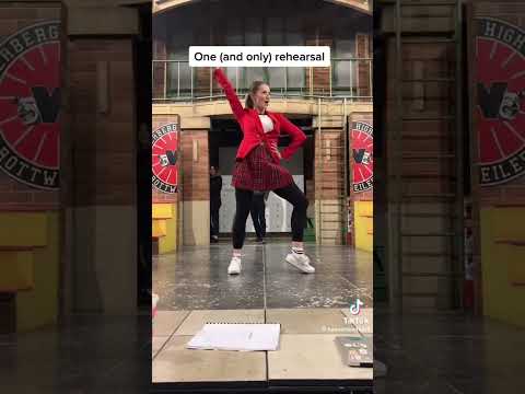 Hannah Lowther as Heather Duke- Only rehearsal vs Actual Performance || #heathersthemusical