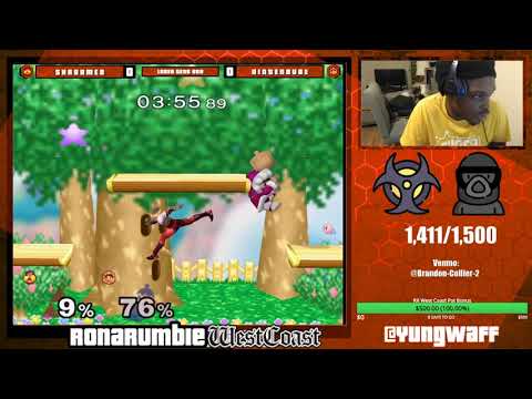 Rona Rumble: West Coast X | Shroomed (Sheik) vs Nintendude (ICs)