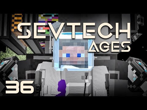 SevTech: Ages EP36 Age 5 Moon BOSS BATTLE + Fast Travel