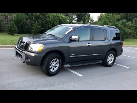 2005 Nissan Armada SE OffRoad Walk around test drive POV owner review FOR SALE as of 5/29/22!