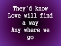 Love Will Find A Way- The Lion King 2 (lyrics)