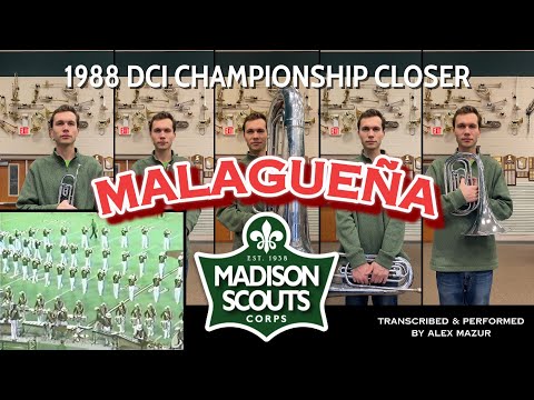 Madison Scouts 1988 Malagueña Cover