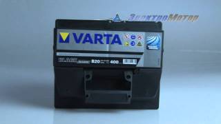 Varta 6СТ-45 BLACK dynamic B20 (545413040) - відео 1