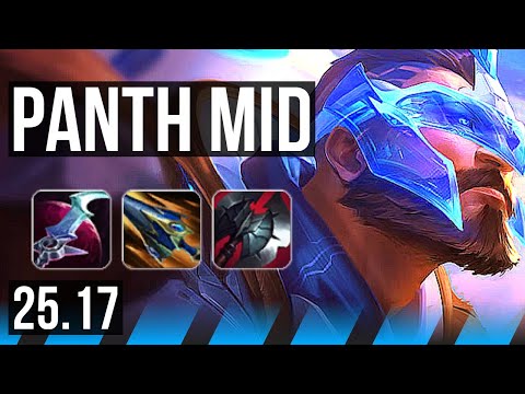 PANTHEON vs SYLAS (MID) | Dominating | KR Master | 25.17