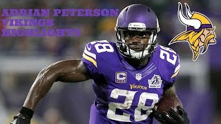 ADRIAN PETERSON VIKINGS HIGHLIGHTS - I FALL APART