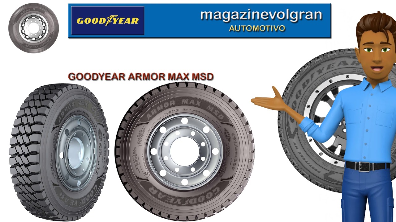 PNEU GOODYEAR ARMOR MAX MSD para Caminhão e Ônibus