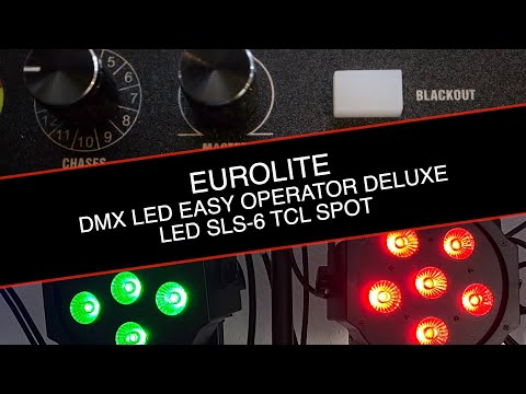 Eurolite DMX LED EASY OPERATOR DELUXE - HANDLING