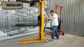 Купить штабелер Heli SDJA 1 000 - Изображение 4 | Forkliftonline UZ Штабелер Heli SDJA 1 000 | Изображение 4 - Forkliftonline