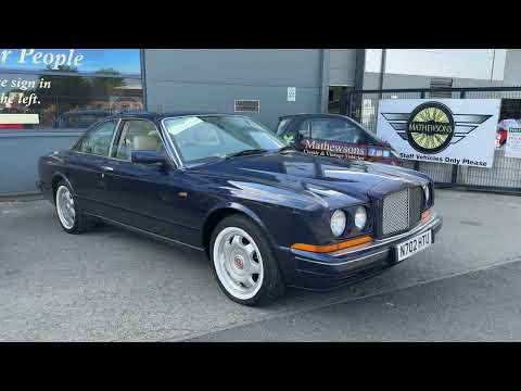 1996 BENTLEY CONTINENTAL R | MATHEWSONS CLASSIC CARS | AUCTION: 25, 26 & 27 JUNE 2025