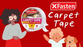 XFasten Double Sided Carpet Tape | XFasten