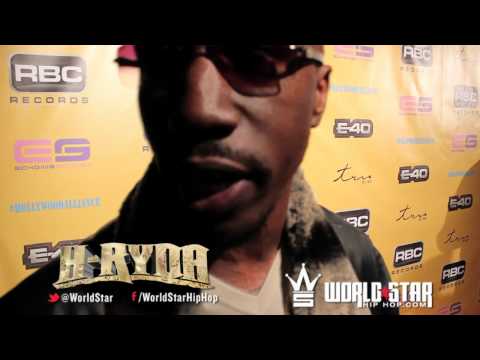 @HRYDA AT @E40 ALBUM RELEASE PARTY WORLDSTAR #HIPHOP