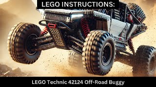 LEGO INSTRUCTIONS: Build the 42124 Off-Road Buggy! 🚙✨ (Step-by-Step Flip Through)