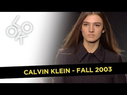 Calvin Klein Fall 2003: Fashion Flashback