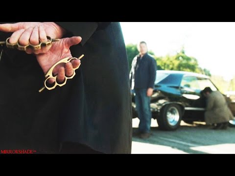 Supernatural (12x01) - Brass Knuckles Fight Scene