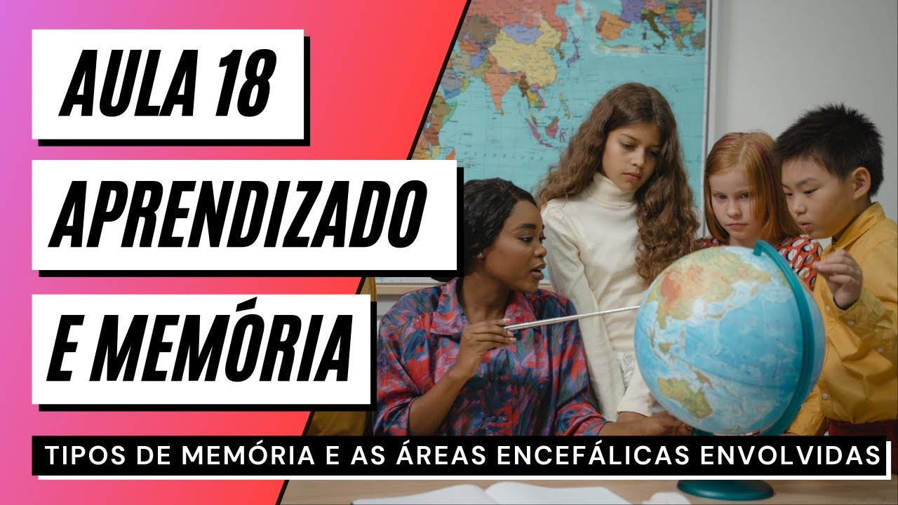 Videoaula 18 Aprendizado e memória - Tipos de memória e áreas encefálicas envolvidas