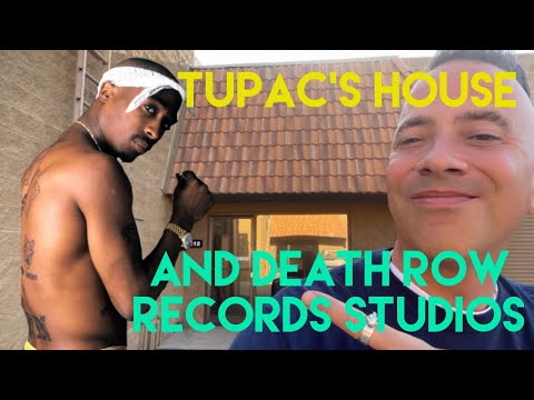 Tupac Shakur Home in California and the Original Death Row Records Studios Location