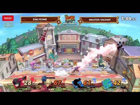 Kongo Saga - Eim/Kome (Red) Vs Maister/Zackray (Blue) Winners Pools - Smash Ultimate