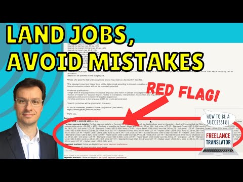 Getting Translation Jobs on Proz: Walk-through