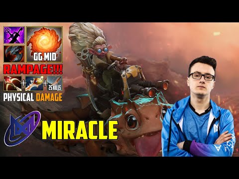 Miracle - SNAPFIRE RAMPAGE BROKEN DMG LIL' SHREDDER MULTISHOT - DOTA 2
