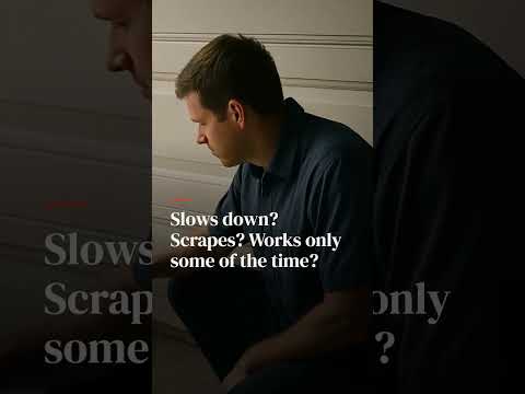 Garage door opener lifespan: the range and the signs it is tiring