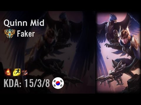 Quinn Mid vs Lulu - Faker - KR Challenger Path 6.4