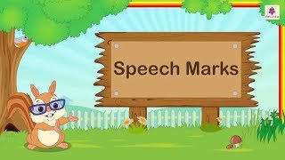 Speech Marks | English Grammar & Composition Grade 3 | Periwinkle