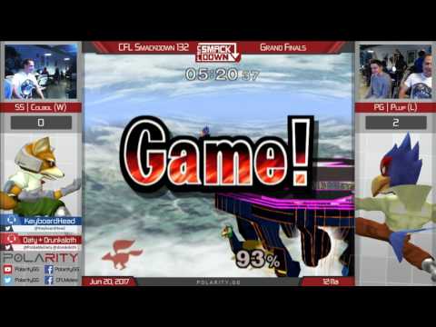 CFL Smackdown 132 Melee - SS | Colbol (Fox) vs PG | Plup (Falco) - Grand Finals