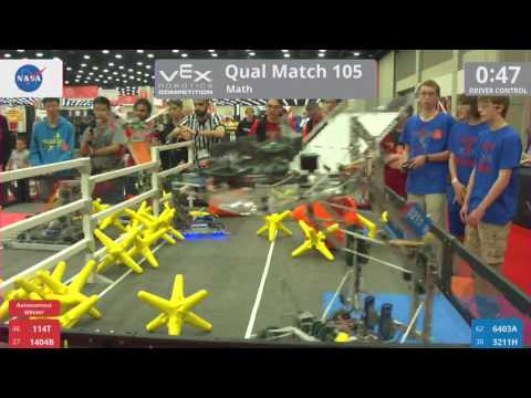 2017 VRC Math Q105 - 114T 1404B vs 6403A 3211H - 46 to 17