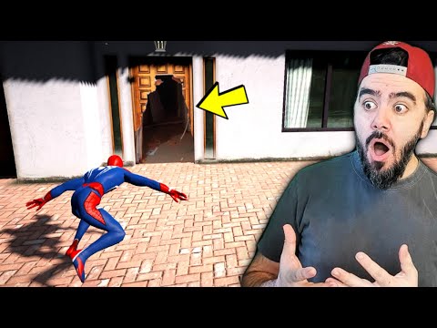 SPIDERMAN BAKIN NE YAPTI KANLI EVE - GTA 5 MODS