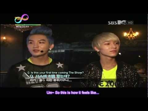 [ENG SUB/HD] 120831 MTV The Show - Teen Top Cut