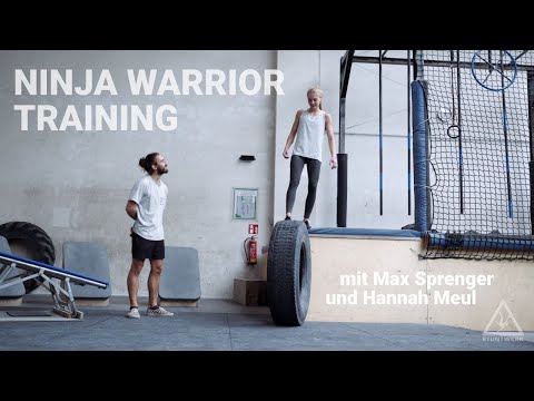 Ninja Warrior Training mit Max Sprenger und Hannah Meul | Stuntwerk Köln