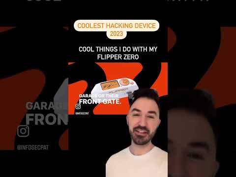 Flipper Zero Coolest Nerd Device In 2023 👨🏻‍💻🔐🐬😎 @InfoSecPat
