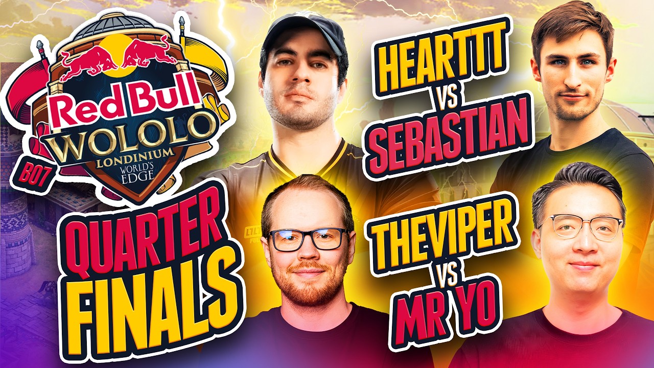 Redbull Wololo Londinium hearttt vs Sebas | TheViper vs Mr.Yo #ageofempires part two