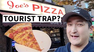 Is Joe's Pizza A TOURIST TRAP Reviewing NYC's Most Iconic Pizza