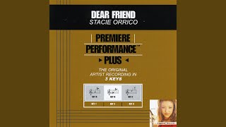 Dear Friend (Performance Track In Key Of B)