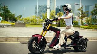 European warehouse M8S citycoco electric scooter 4000W 72V 35AH battery chopper e motorcycle 80KM/H
