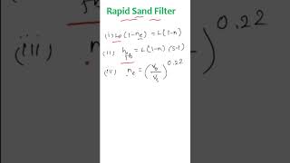 Rapid sand filter