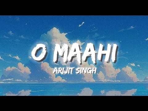 O Maahi ( lyrics ) | Dunki | Shah Rukh Khan | Taapsee Pannu | Pritam | Arijit Singh | Irshad Kamil |