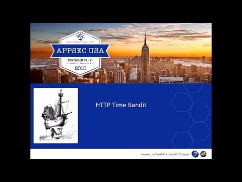 Image thumbnail for talk HTTP Time Bandit