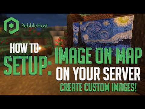 PebbleHost - How to Setup and Use ImageOnMap (Custom Images for Minecraft)