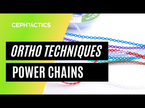 Power chain (Continuous Elastomers) in Orthodontics