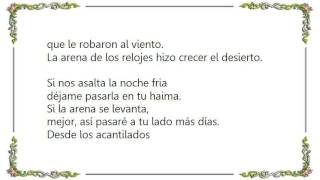 Ismael Serrano - Un Hombre Espera en el Desierto Lyrics