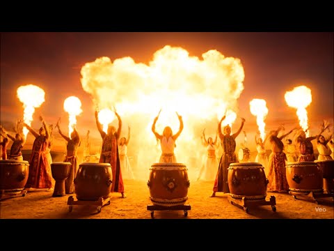 Tribal Drum Trance • Shamanic Ritual Ambient Music for Meditation & Spiritual Journey + VEO3 Video