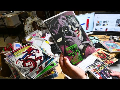 Dropping a Fortune on a Massive Key Issue Comic Book Collection | Hunting for High Value Comics