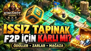 🏛️ KİNGSHOT ISSIZ TAPINAK REHBERİ! 🎲 F2P Oyuncular İçin En Kârlı Ödüller ve Mağa