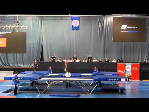 MİLLİ TRAMPOLİNCİ SUDE AYDIN BELARUS WORLD CUP SERİSİ