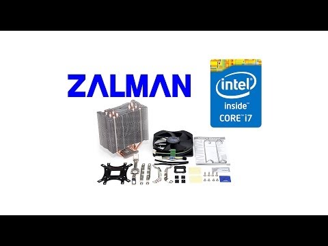 Zalman CNPS10X PERFORMA juoda video