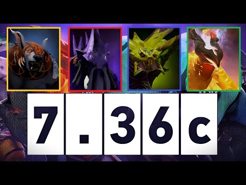 The BEST Heroes in 7.36c Meta Dota 2
